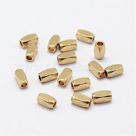 Brass Beads KK-P095-34-1