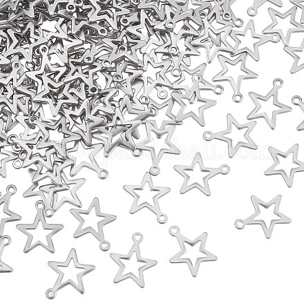 Unicraftale 200Pcs 304 Stainless Steel Charms STAS-UN0052-84-1