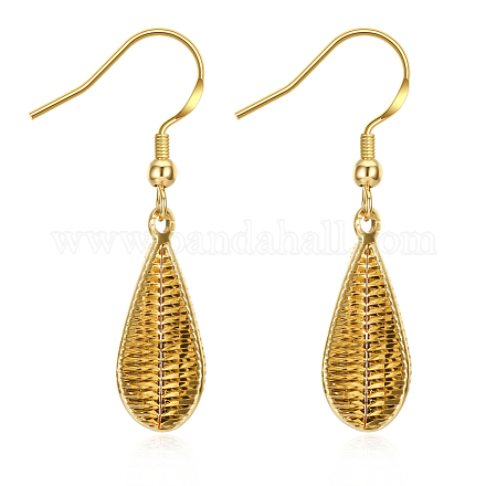 Brass Dangle Earrings EJEW-BB37471-G-1