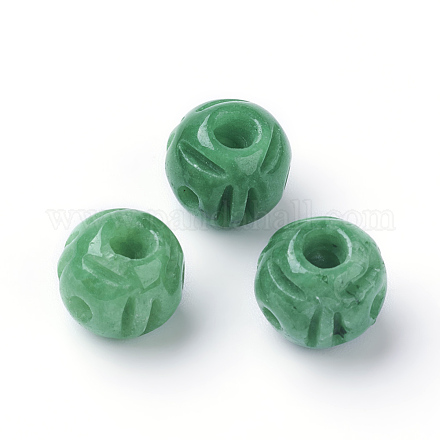 Cuentas budistas de jade natural G-E418-51-1