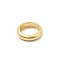 Brass Spacer Beads, Long-Lasting Plated, Rack Plating, Lead Free & Cadmium Free, Flat Round, Real 18K Gold Plated, 10x2.5mm, Hole: 7mm