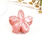 Resin Claw Hair Clips, Hair Accessories for Women & Girls, Flower, Misty Rose, 85x75mm