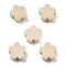 Schima Wood Beads, Flower, PapayaWhip, 11.5x12.5x5.5mm, Hole: 2.5mm
