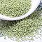MIYUKI Delica Beads, Cylinder, Japanese Seed Beads, 11/0, (DB2123) Duracoat Dyed Opaque Fennel, 1.3x1.6mm, Hole: 0.8mm, about 2000pcs/10g