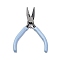 Jewelry Pliers Set, 45# Carbon Steel Pliers, for Jewelry Making, Light Sky Blue, 12.5x5.15x1cm