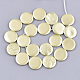 Chapelets de perles de coquille X-SSHEL-T007-22E-2