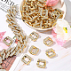 Acryl-Strass-Gliederringe&nbsp;LS-FIND-CJC0003-31-5