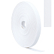 鉄パッケージリボン付き紙  ギフト包装用  ホワイト  5/8インチ（15mm）  約21.87ヤード（20m）/ロール OCOR-WH0078-10A-1