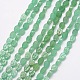 Natural Green Aventurine Beads Strands G-O158-04-1
