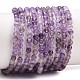 Natürlichen Amethyst Perlen Stränge&nbsp;G-K373-B03-03-7