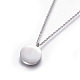 304 Stainless Steel Pendant Necklaces NJEW-F264-09P-3