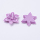 Mixed Resin Flower Cabochons X-CRES-B2054-M-2