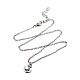 Zinc Alloy Anchor Jewelry Sets SJEW-BB16599-4