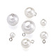 Mega Pet 70Pcs 7 Style Resin & Plastic Imitation Pearl Pendants/Shank Buttons BUTT-MP0001-01-2