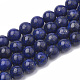 Chapelets de perles en lapis-lazuli naturel X-G-S295-18-8mm-1