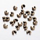 Brass Crimp Beads Covers KK-F371-75AB-2
