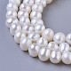 Natural Cultured Freshwater Pearl Beads Strands PEAR-E004-14-3