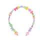 Bracelets de bricolage et bijoux de bande de cheveux pour les enfants DIY-YW0001-31-4