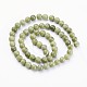 Perles de jade taiwan naturelles X-GSR6mmC032-3