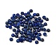 Dôme de lapis-lazuli naturel teint/cabochons demi-ronds G-G037-01C-03-1