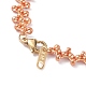 Ensemble de bracelets de cheville en perles de rocailles japonaises 3 pièces 3 couleurs pour femmes AJEW-AN00473-6