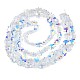Placcare trasparente perle di vetro fili EGLA-N002-21A-B01-2