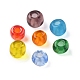 1561 pièces 7 couleurs 8/0 perles de rocaille en verre transparent SEED-FS0001-08-4