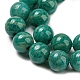 Chapelets de perles en amazonite naturelle G-P503-8MM-10-4
