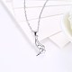 Trendy 925 Sterling Silver Pendant Necklaces NJEW-BB22382-4