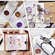 SUPERDANT 25mm Owl Pattern Dream Catcher DIY Wood Wax Seal Stamp Removable Sealing Stamp with Brass Head and Wood Handle for Wedding Invitation Gift Bag Letter Document AJEW-WH0131-518-5