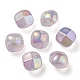 Placage uv perles acryliques transparentes lumineuses OACR-P010-01D-1