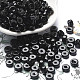Rocailles en verre couleurs opaques&nbsp;SEED-E001-P3x6mm-10-1