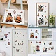 8 Sheets 8 Styles PVC Waterproof Wall Stickers DIY-WH0345-109-6