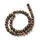 Synthetic Malachite Beads Strands X-G-I199-32-10mm-G-3