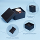 Rechteckige Uhrenaufbewahrungsboxen aus Papier CON-WH0084-65-5