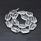 Granos de cristal de cuarzo natural hebras G-O179-F20-2