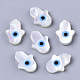 Perlas de concha de nácar de concha blanca natural X-SSHEL-N034-57A-1