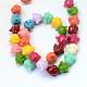 Dyed Synthetic Coral Beads CORA-Q023-02-2