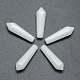 Cuentas de jade blanco natural G-E490-C16-1