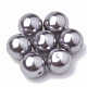 Perles d'imitation en plastique écologique MACR-S278-6mm-05-1