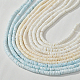 Nbeads 504Pcs 3 Colors Natural White Shell Beads BSHE-NB0001-29-7