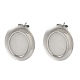 Серьги-гвоздики из нержавеющей стали 304 STAS-A057-01P-1