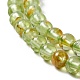 Natural Peridot Beads Strands G-K313-B01-02-4