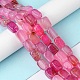 Chapelets de perles d'agate naturelle G-G998-A01-A-2