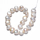 Fili di perle di perle d'acqua dolce coltivate naturali X-PEAR-N014-08A-2