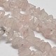 Puce rose naturelle perles de quartz brins X-G-N0134-12-1