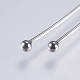 304 Stainless Steel Ball Head Pins X-STAS-F146-02P-40mm-2