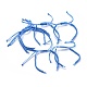 Cavo di nylon intrecciato per la realizzazione di braccialetti diy AJEW-M001-07-1