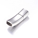 304 Stainless Steel Bayonet Clasps X-STAS-I011-20-3