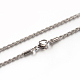 304 Stainless Steel Rope Chain Necklaces STAS-M174-008P-B-1